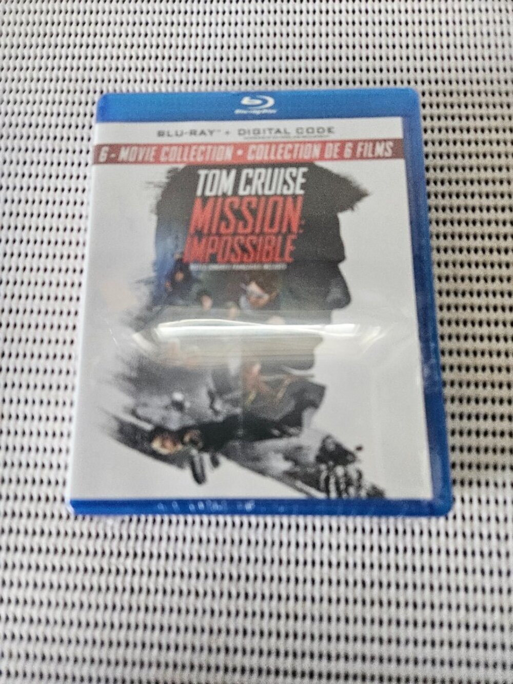 Tom Cruise Mission Impossible Blue Ray 6- movie collection  G12